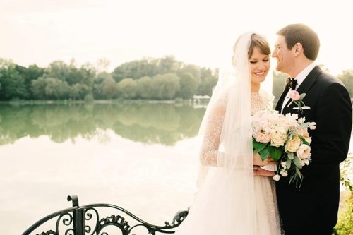 Bridal Couple Picture Schloss Leopoldskron