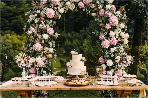 Hochzeitstorte Ansitz Wartenfels Hochzeit in Salzburg